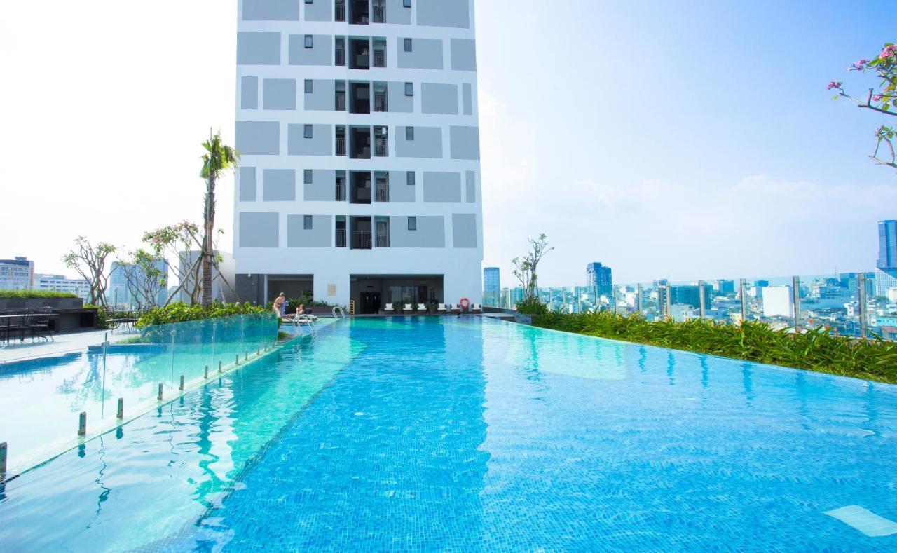 Cbd Rivergate- Infinity Pool Signature Ho Chi Minh-stad Buitenkant foto